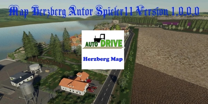 FS19 - Autodrive Course Herzberg Map V1.0