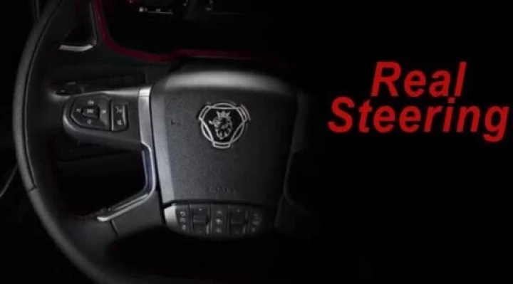 ETS2 - Real Steering V1.0 (1.40.x)