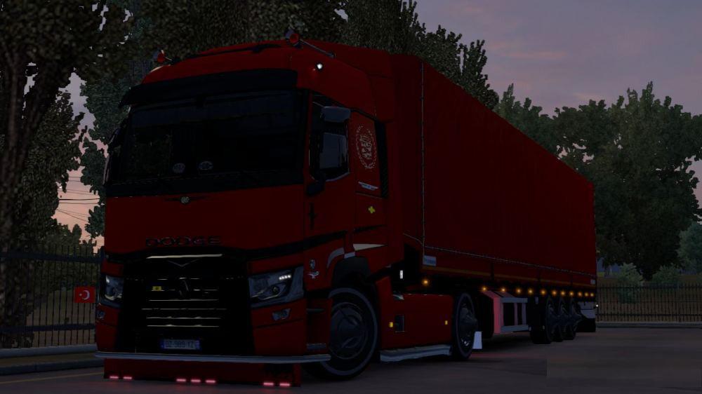 ETS2 - Renault Range T Tag Truck (1.36.x)