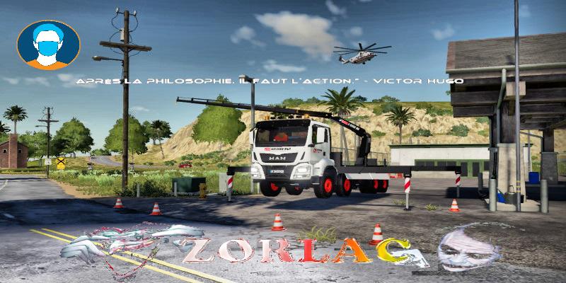 FS19 - Man 8x4 Reseau PLO V2.0