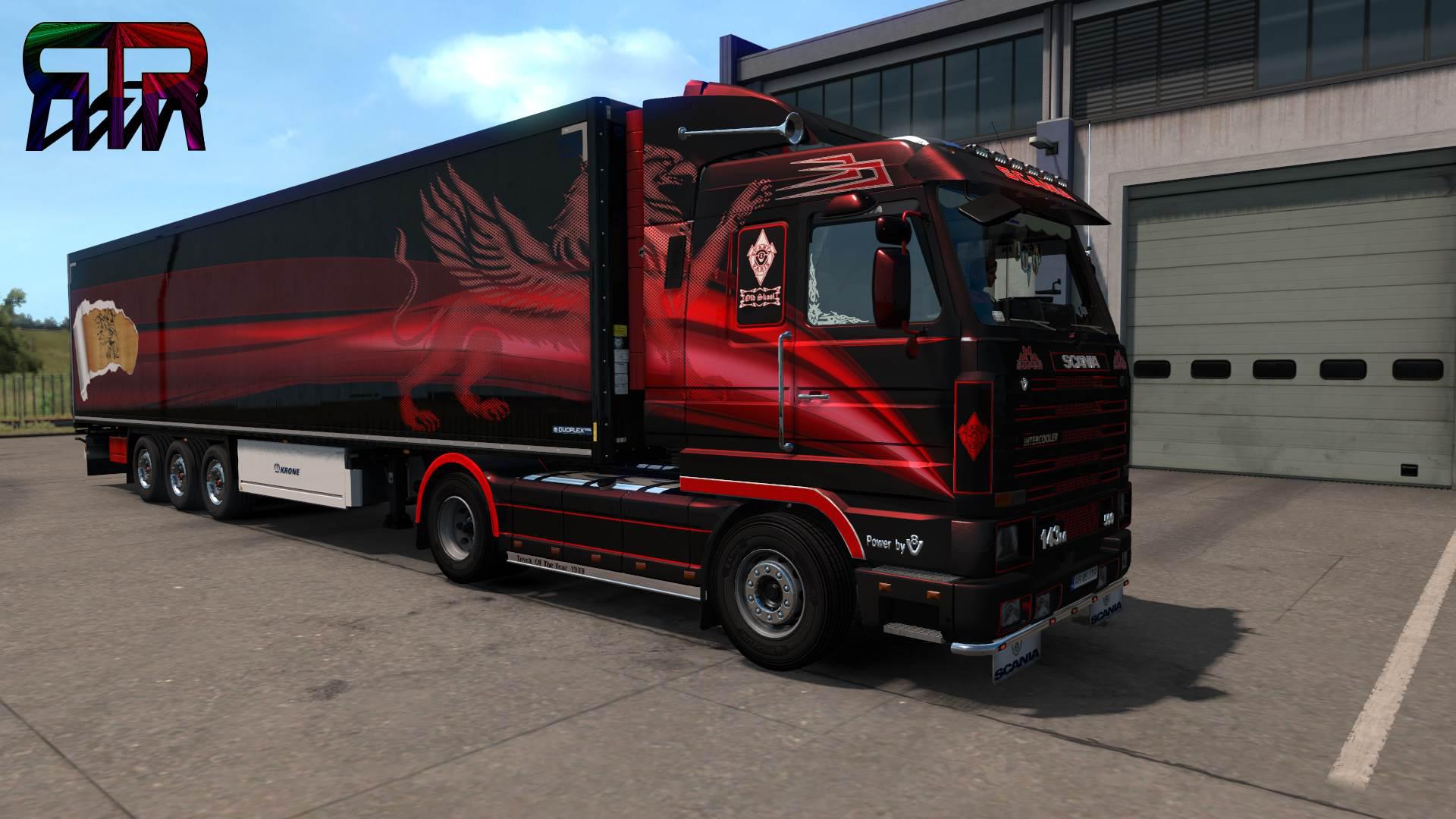 Ets2 Scania 143 Griffin Skin V10 136x Euro Truck Simulator 2 Modsclub 5285