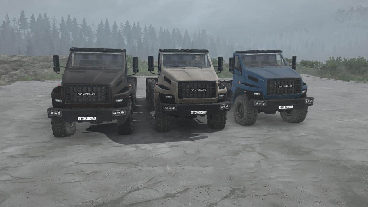 Spintires:Mudrunner - Ural Next Pack V02.01.20