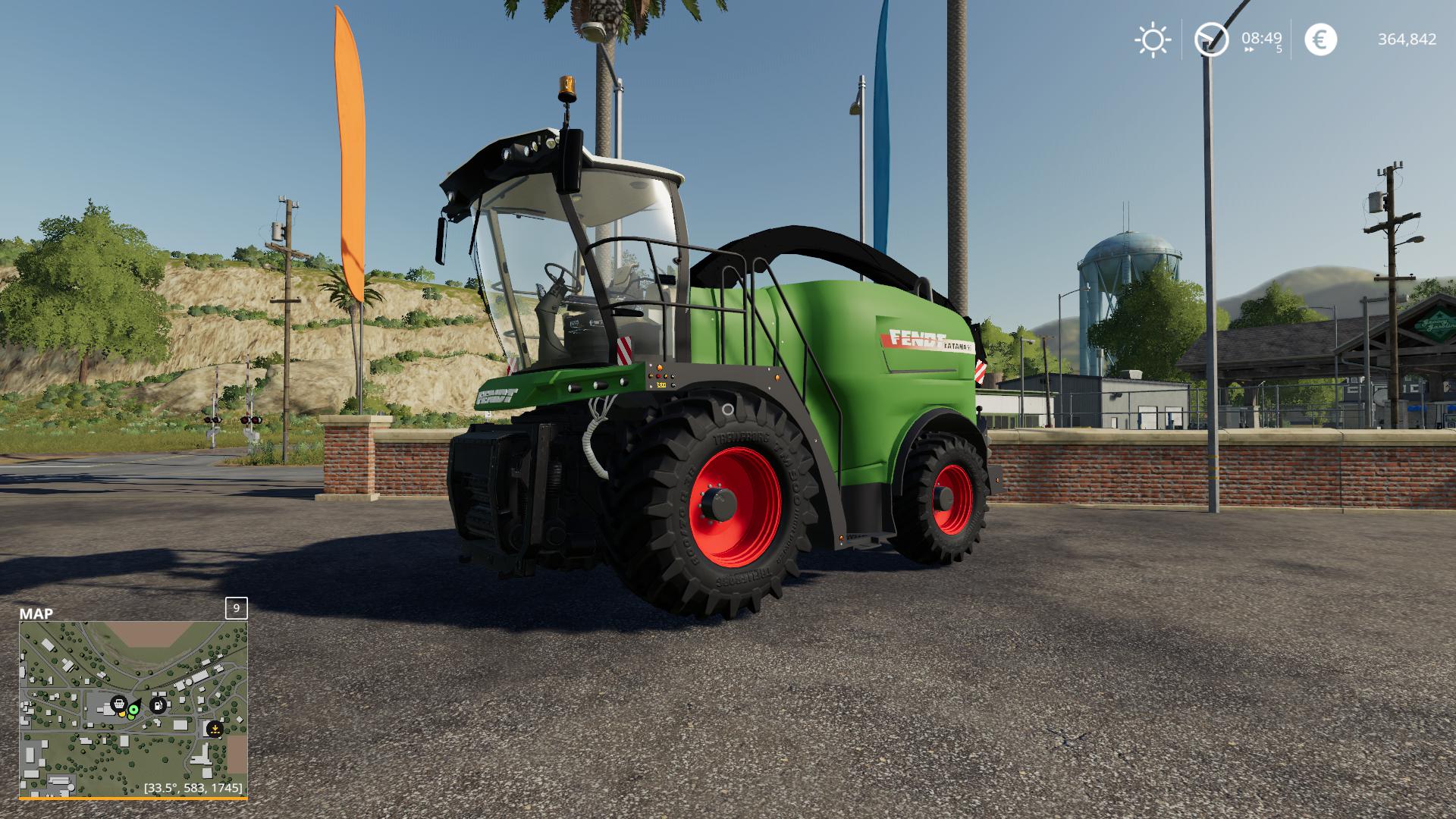 FS19 - Fendt Katana V1.0