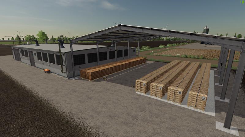 FS19 - Euro Pallet Production with Global Company Script V1.2