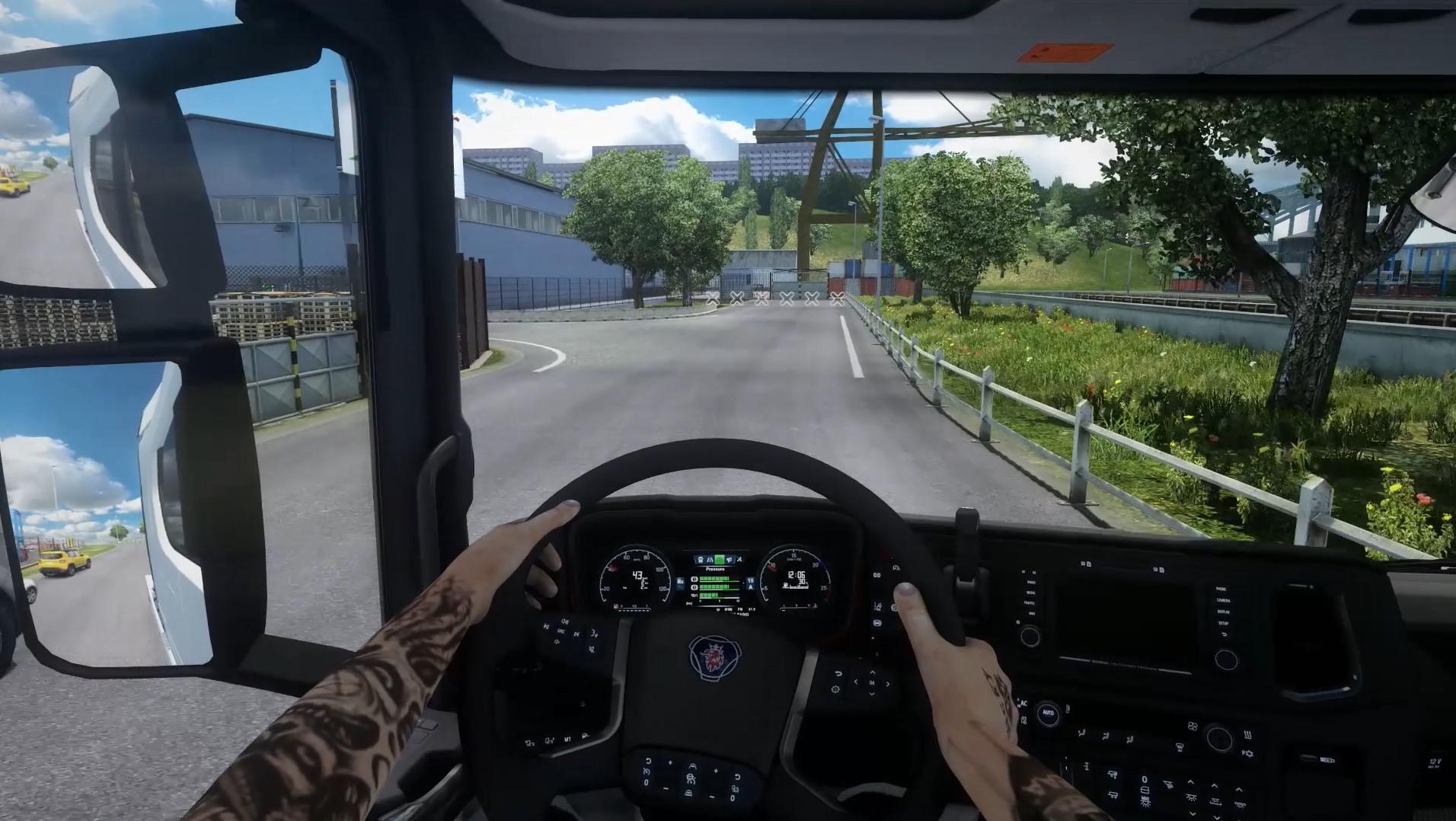 ETS2 - Animated Hands Mod for All Trucks (1.39.x)