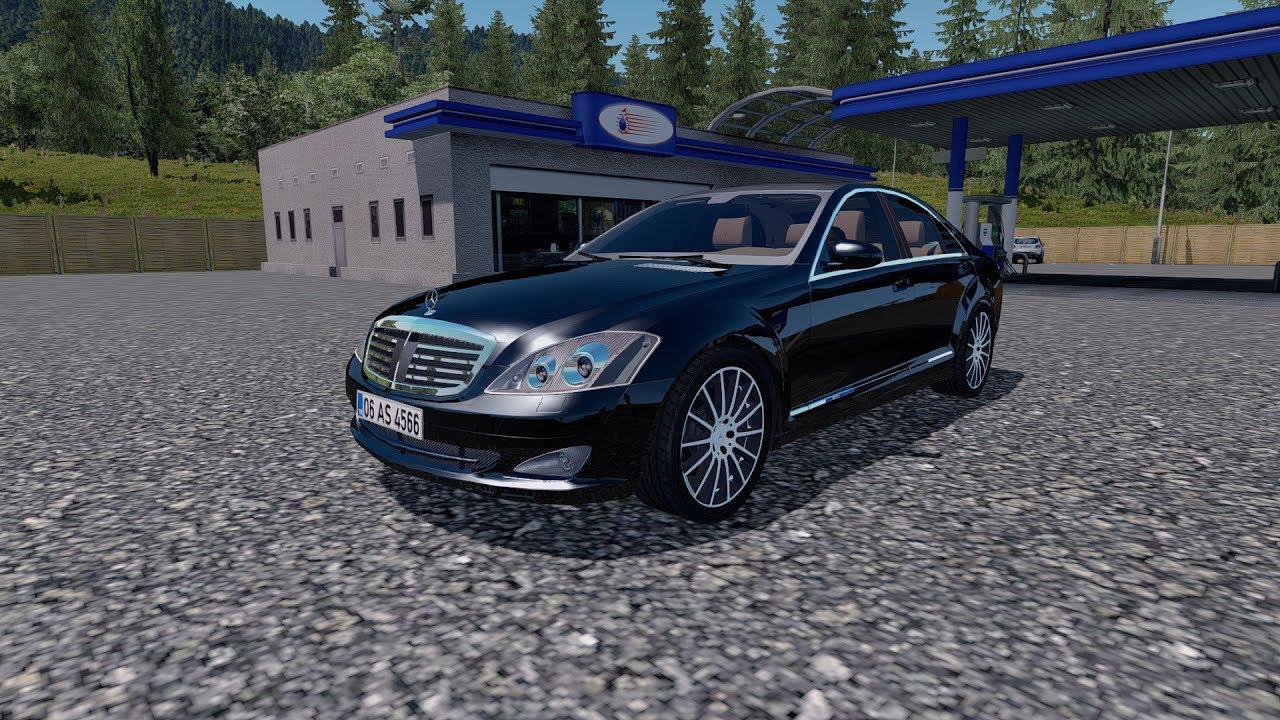 ETS2 - Mercedes-Benz S350 V4.0 (1.39.x)
