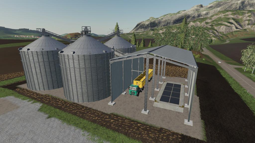 FS19 - Placeable Large Silo Facility V1.0