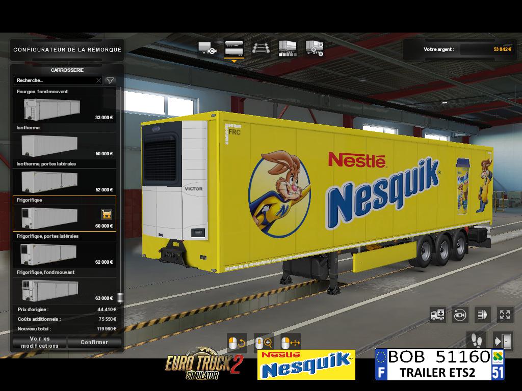 ETS2 - Nesquik Skin (1.39.x)