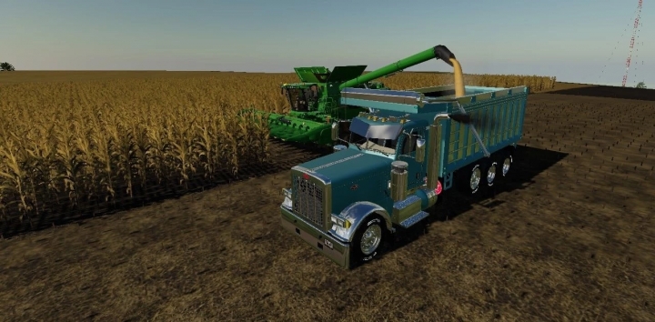 how to use peterbuilt service truck fs19