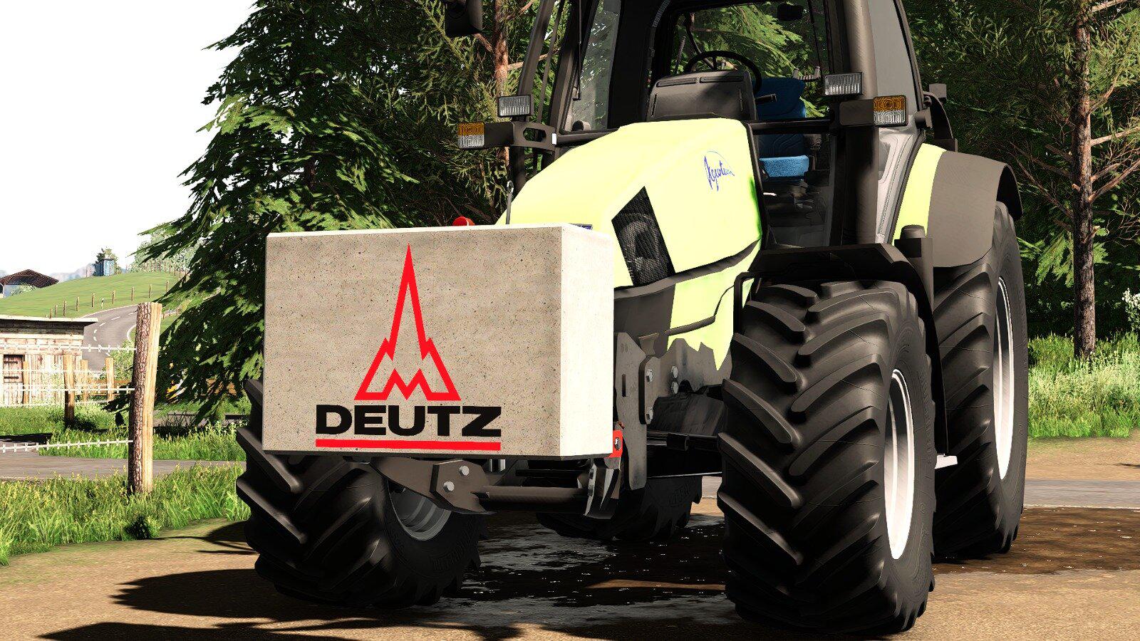 FS19 - Deutz Weight V1.0