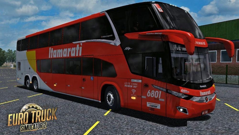 ETS2 - Marcopolo New G7 1800 Dd 6x2/8x2 Bus (1.36.x)