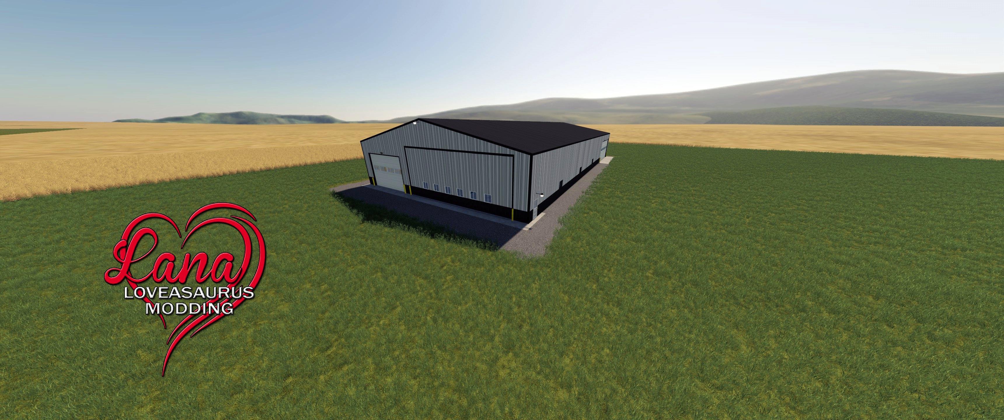 FS19 - US Big Shed Edit by Lana (Fixed) V3.2