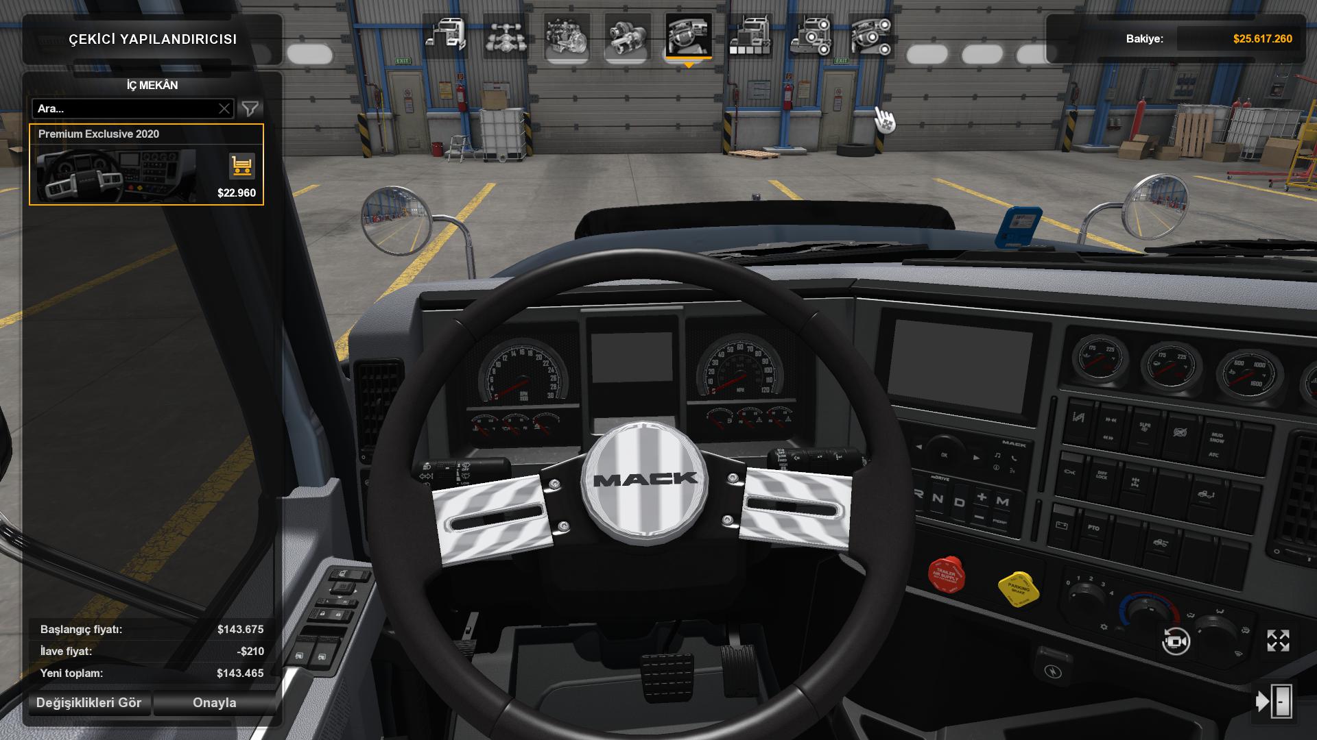 ATS - Mack CHU 613 2.5 + (New interior) V1.0 (1.39.x)
