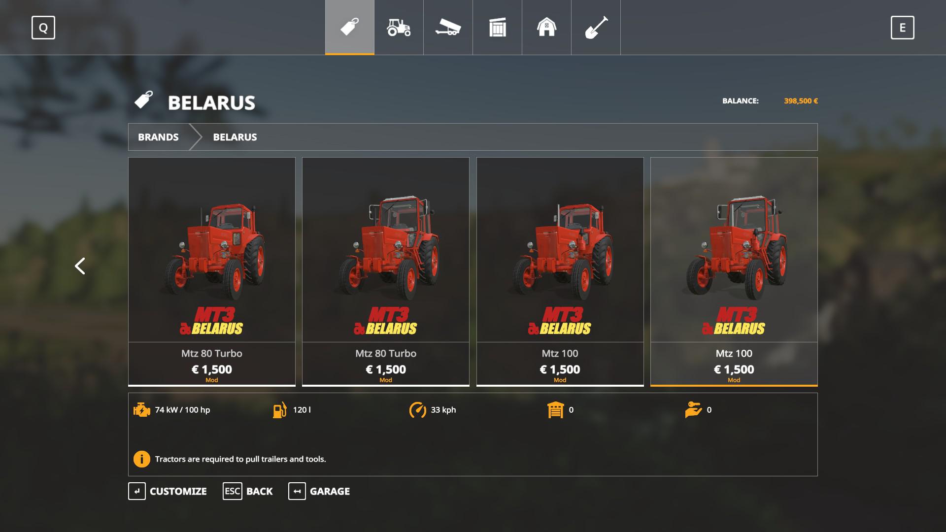 Fs19 Belarus 2wd Pack V10 Farming Simulator 19 Modsclub 5933