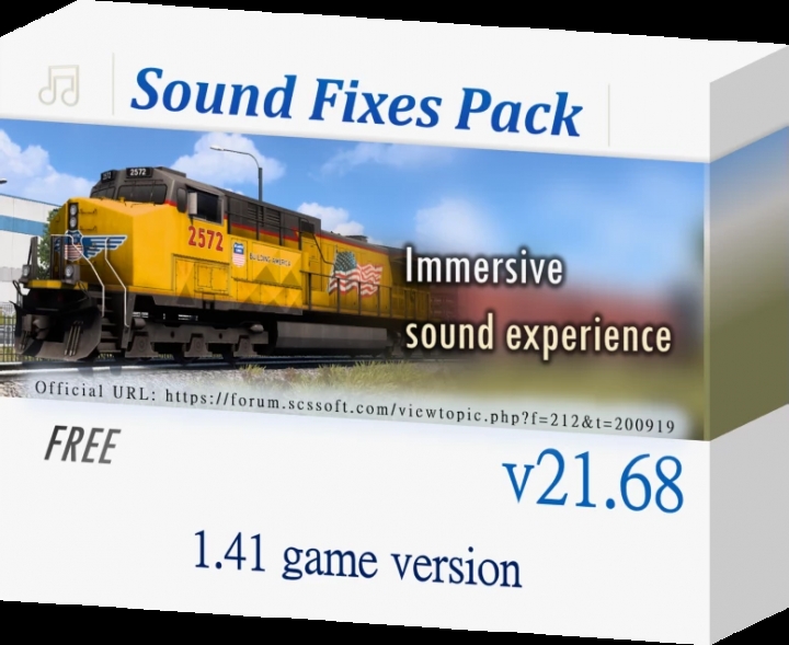 ATS - Sound Fixes Pack V21.68 (1.41.x)