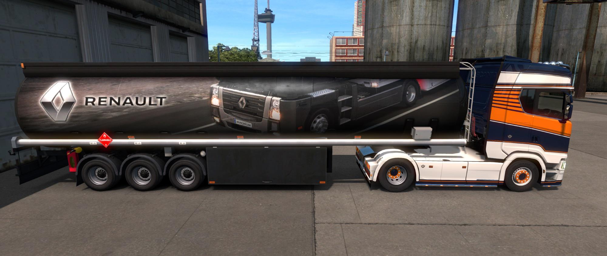 ETS2 - Renault Company Trailer V1.0 (1.37.x)