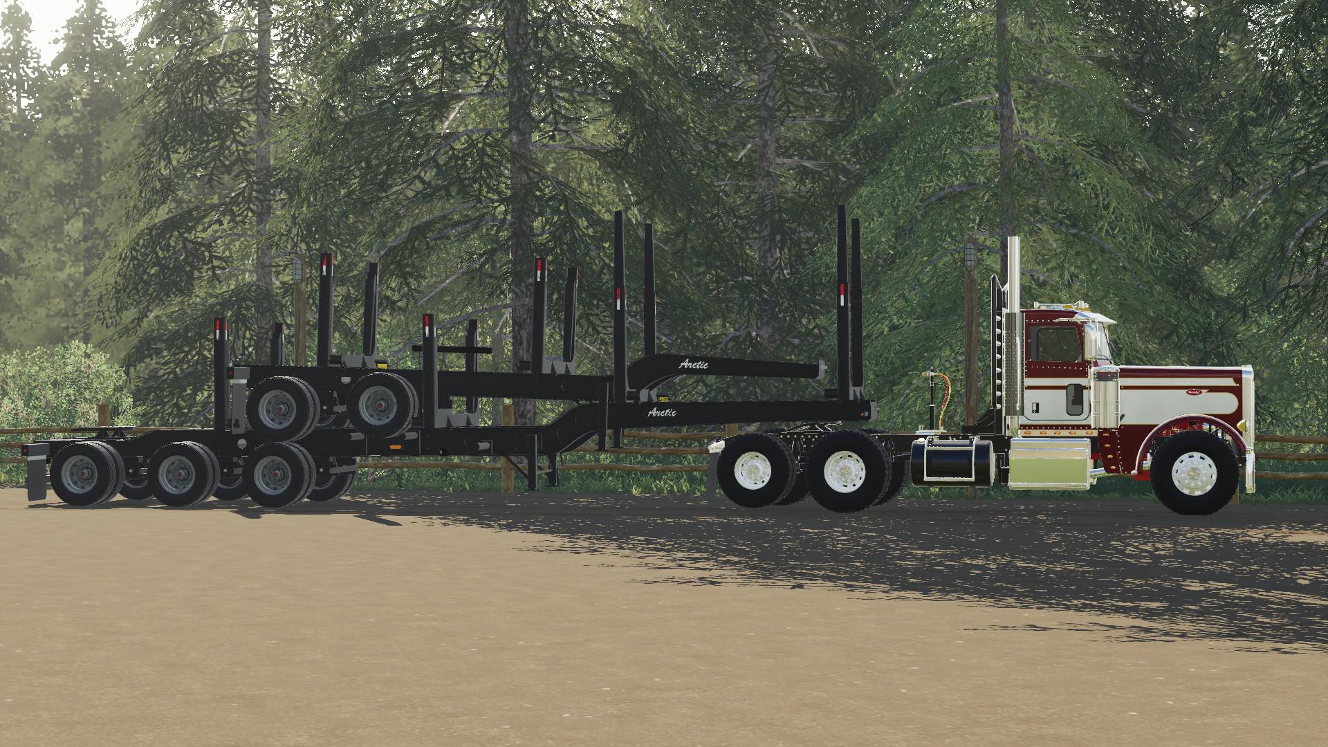 FS19 - Arctic Log Trailers (SuperBs) V1.0
