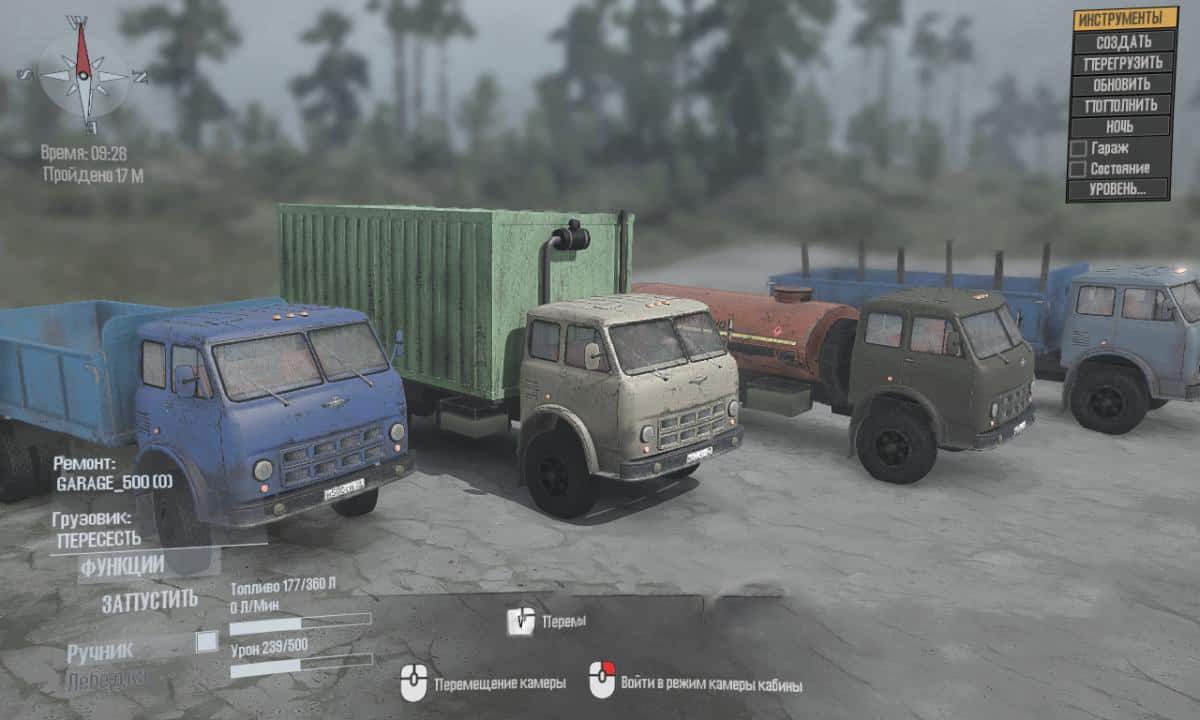 Spintires:Mudrunner - Maz 500 Truck V1.0 | SpinTires:Mudrunner | Mods.club