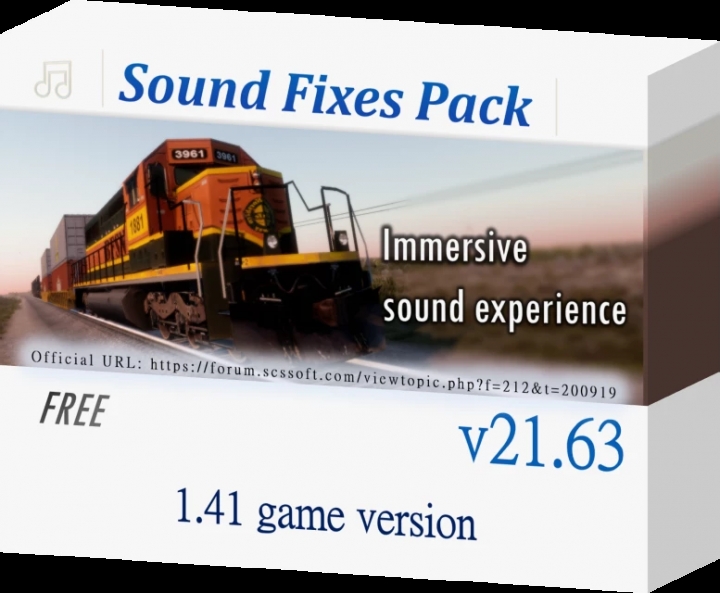 ATS - Sound Fixes Pack V21.63 (1.41.x)
