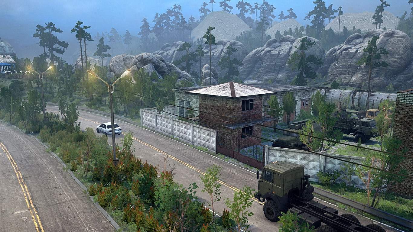 Spintires:Mudrunner - Forgotten Taiga 3 Map v1.0