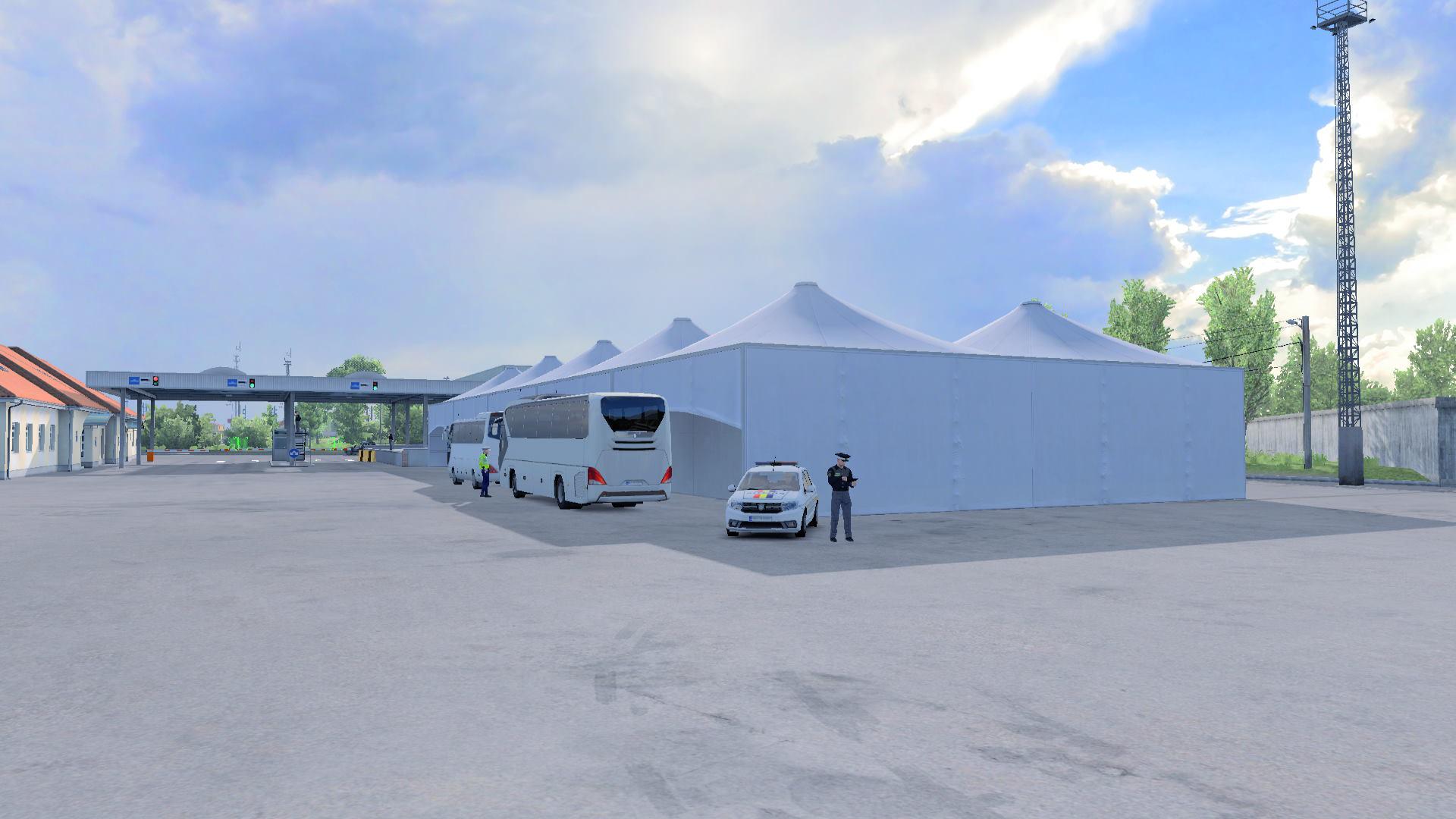 ETS2 - Black Sea Edit Covid-19 Tents Romania (1.36.x)