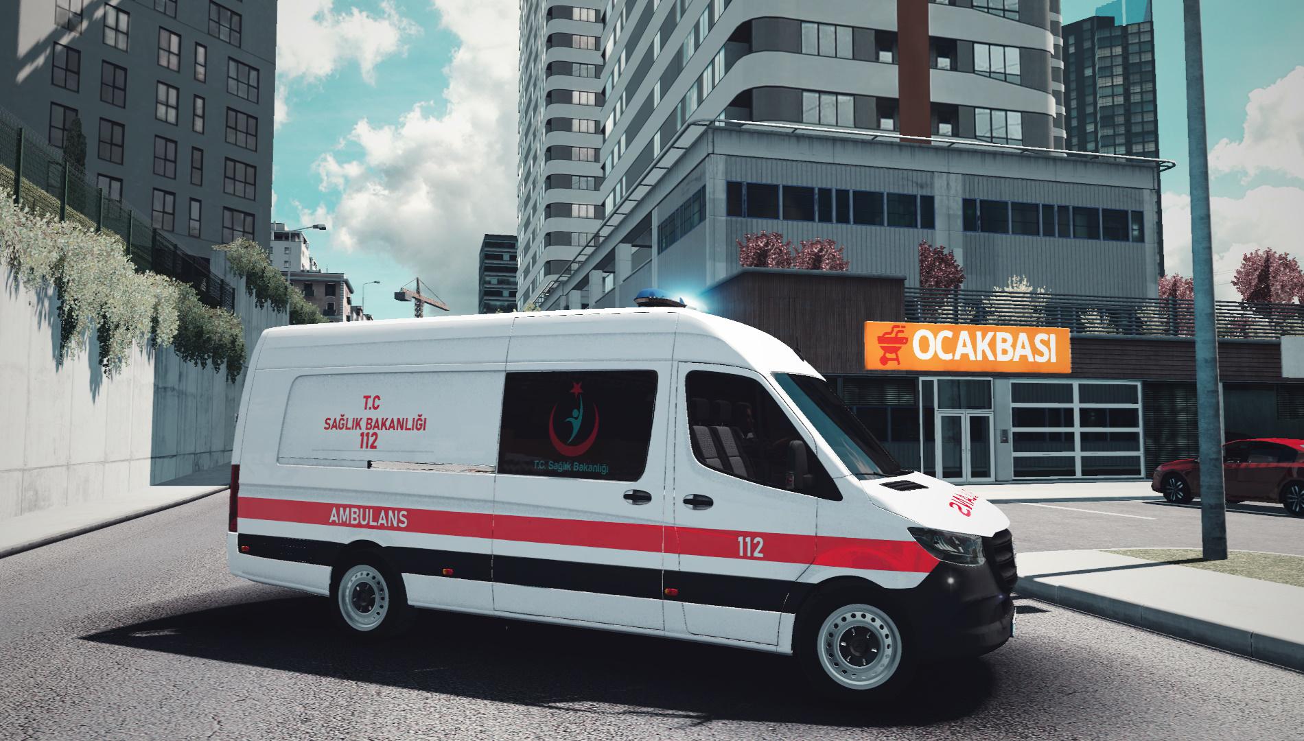 ETS2 - Mercedes Sprinter 2020 Ambulance Ediditon (1.36.x)