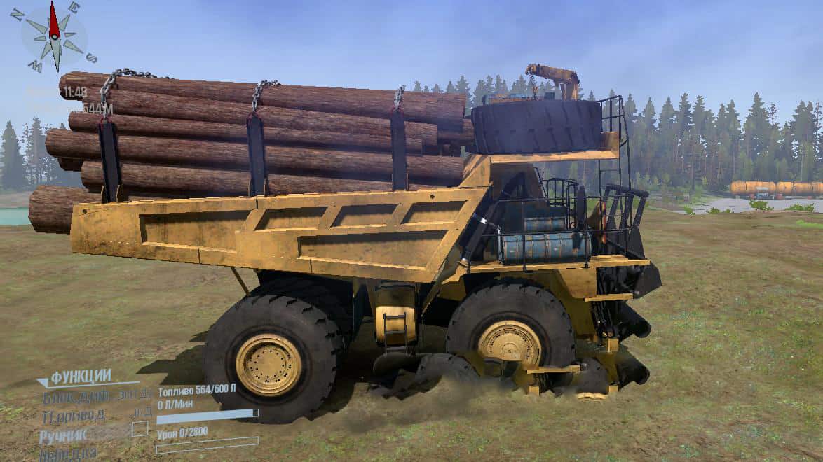 Spintires:Mudrunner - Career Komatsu Truck V01