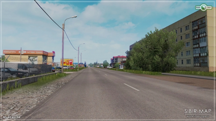 ETS2 - SibirMap V2.1.1b (1.40.x)