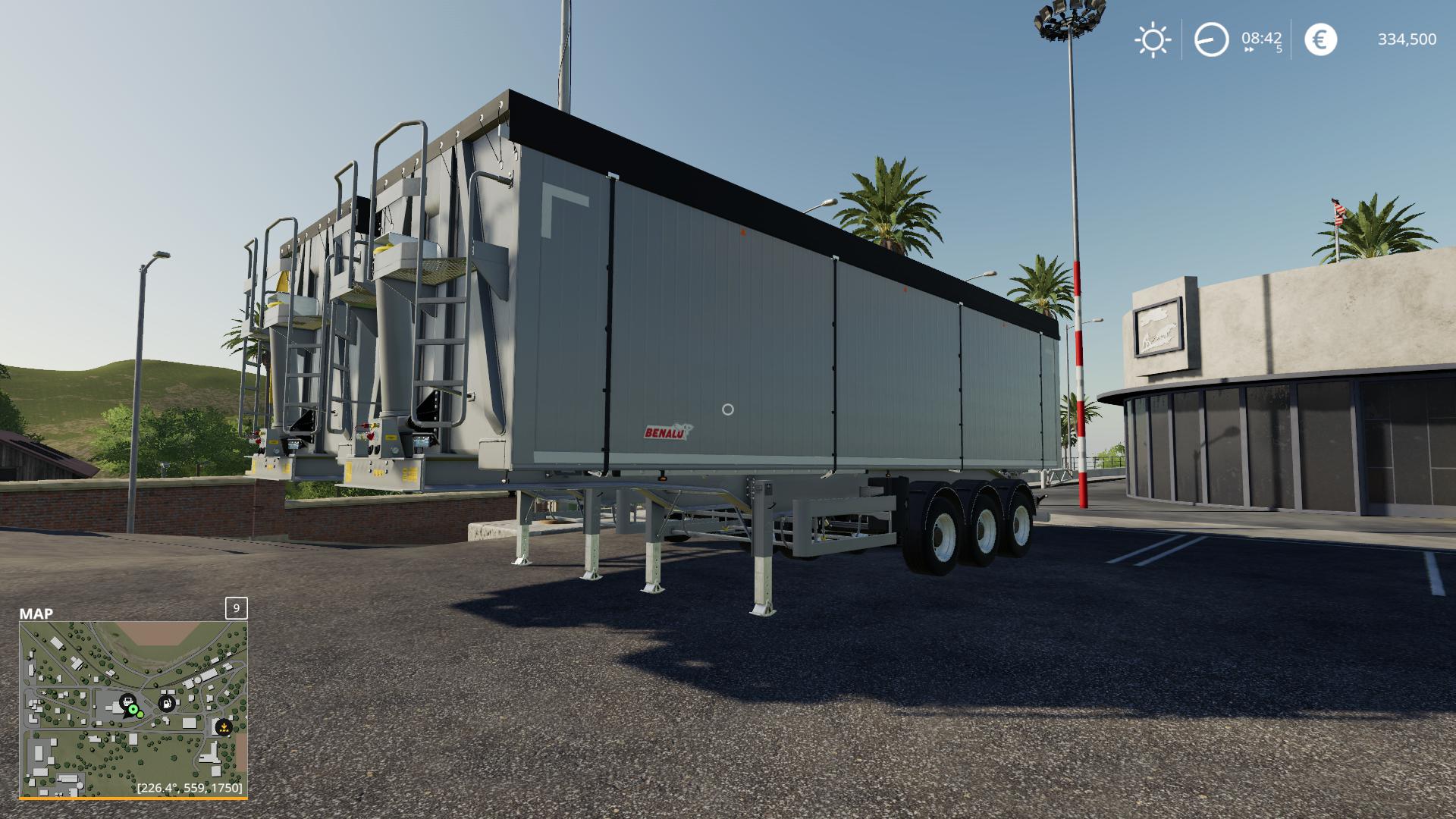 FS19 - Benalu Optiliner Edit 150k Liter Grain Trailer V1.0