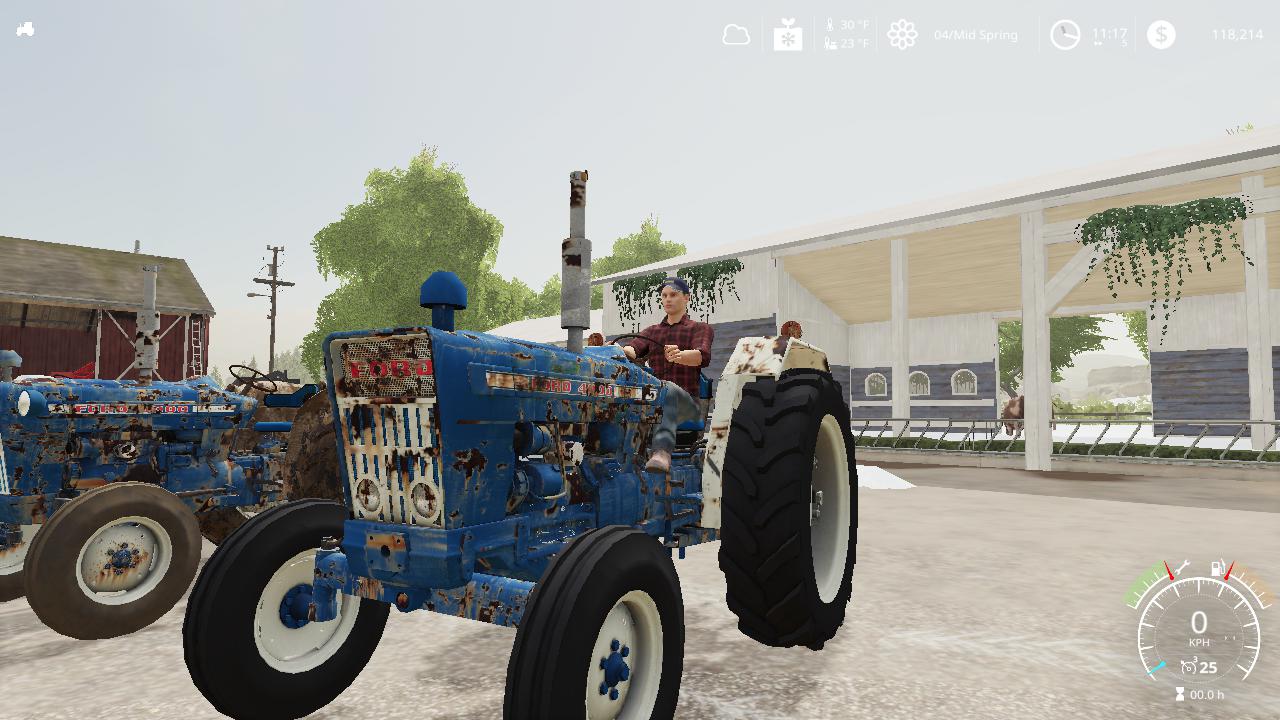 FS19 - Ford 4000 Worn Tractor V2.0