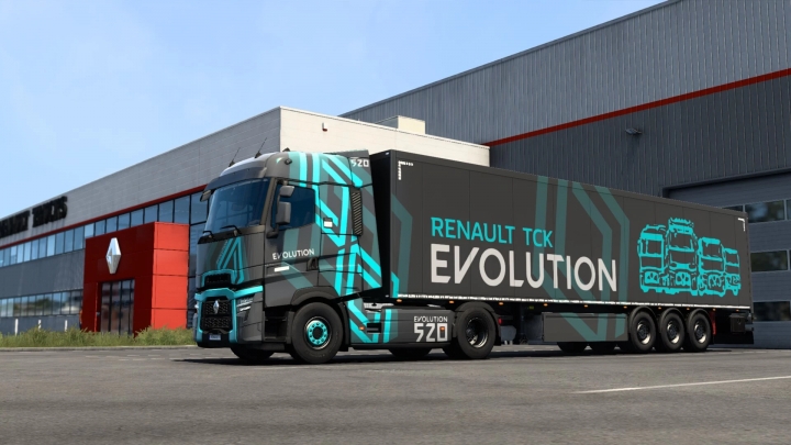ETS2 - Renault Truck Evolution Skin Pack V1.0 (1.41.x)