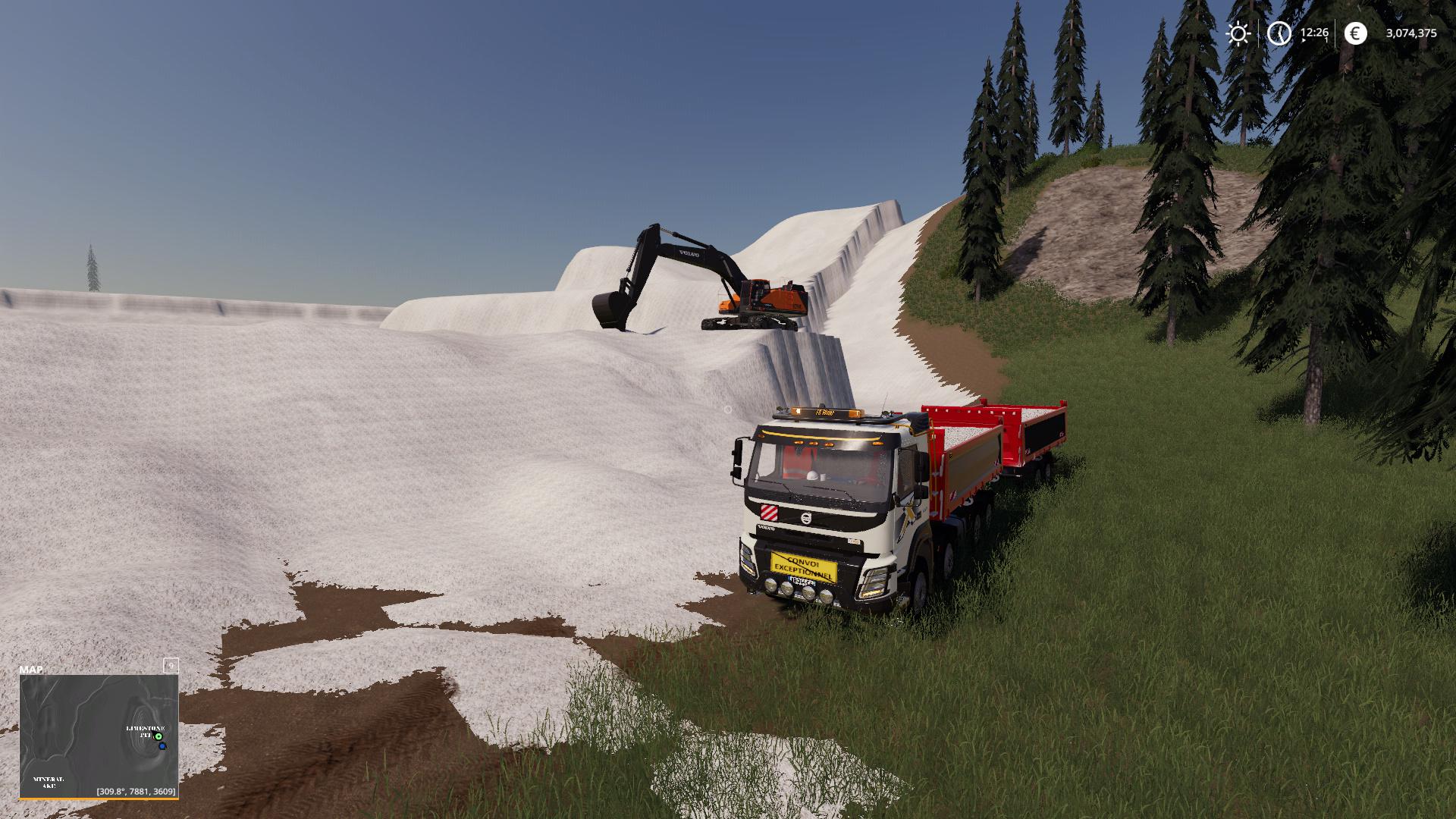 FS19 - Volvo EC-750EL Mining Excavator V1.0