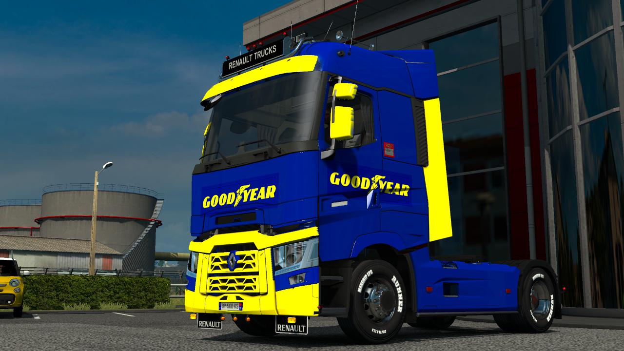 ETS2 - Renault Ranger T Good Year Skin V1.1 (1.35.X)