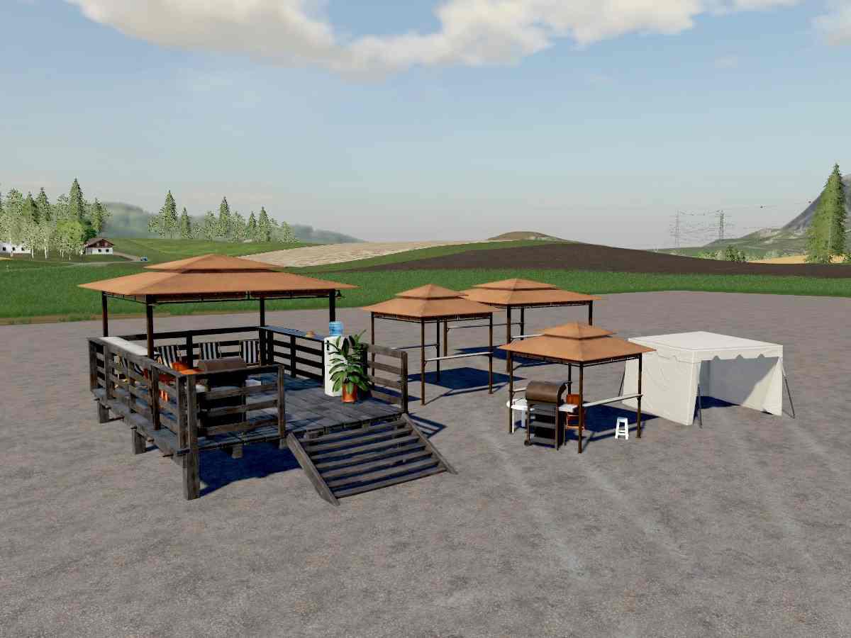 FS19 - Pavillon Pack V1.0