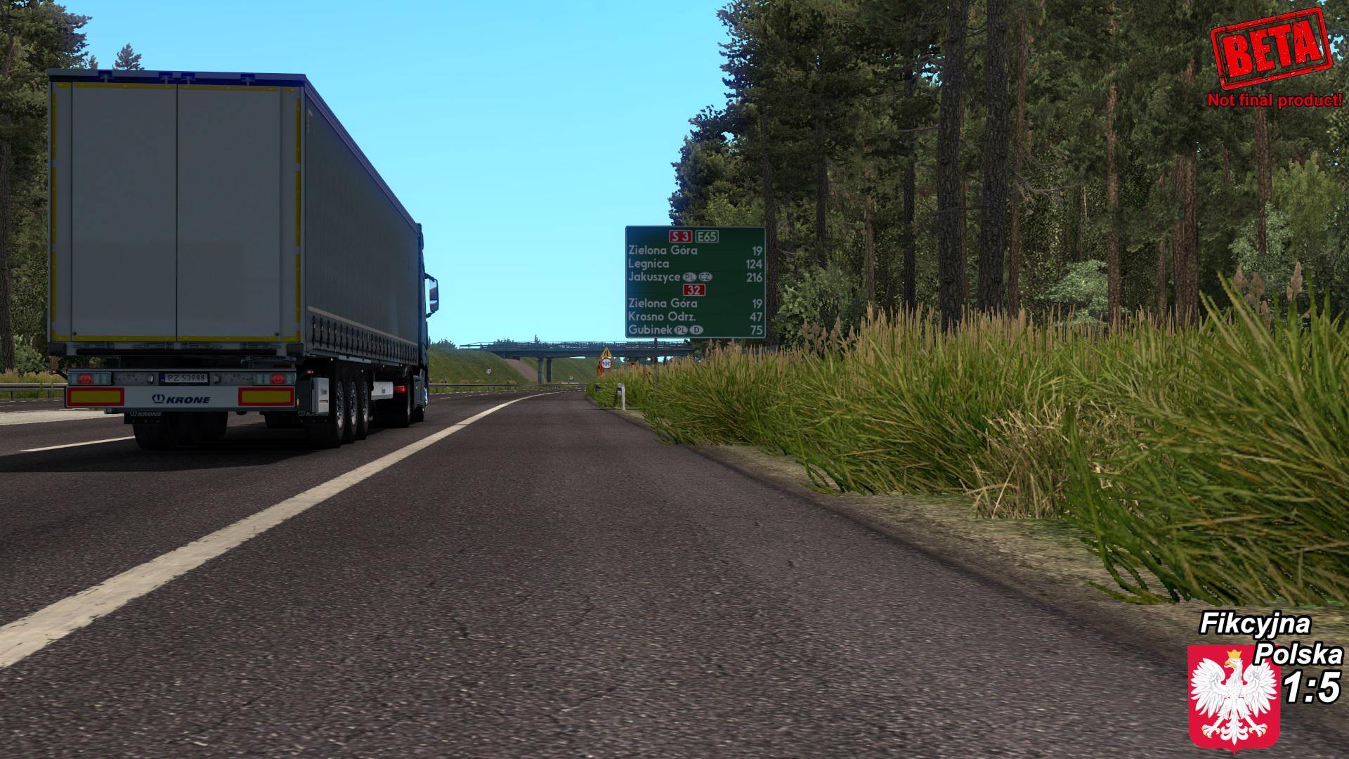  ETS2  Fikcyjna Polska Map  1 5 V1  3 1 37  x Euro Truck 