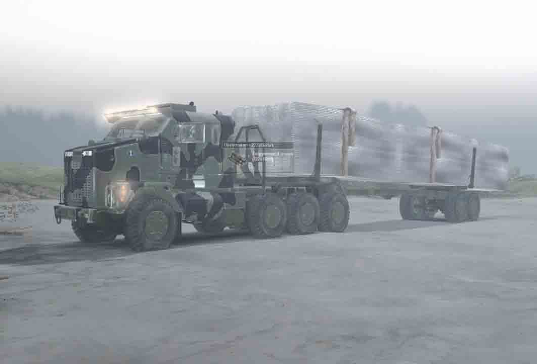 Spintires - Oshkosh M1100 Super Duty HET V2
