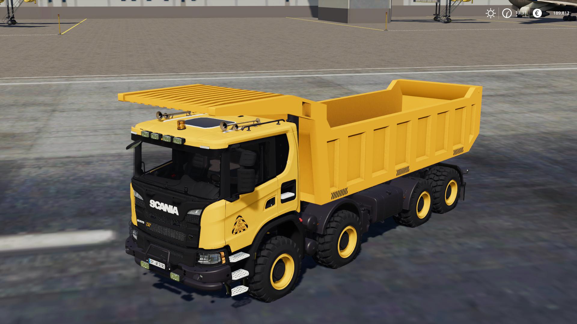 FS19 - Scania XT 8x8 Mining Truck V1.0