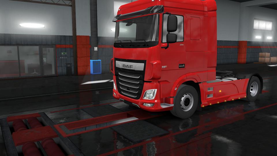 ETS2 - Custom Daf Skirt by Mdmodding, Fix by Not the Pope V2.0 (1.35.X)