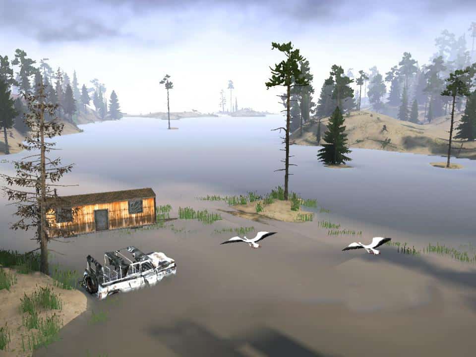 Spintires:Mudrunner - Pass 2 Map V2