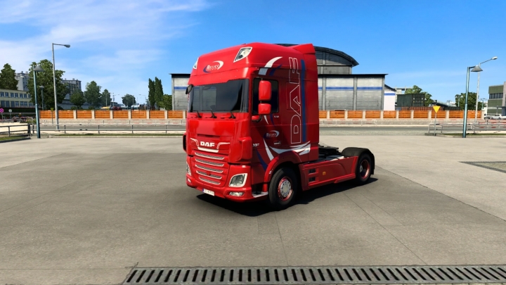 ETS2 - Reuss DAF Skin V1.0 (1.40.x)