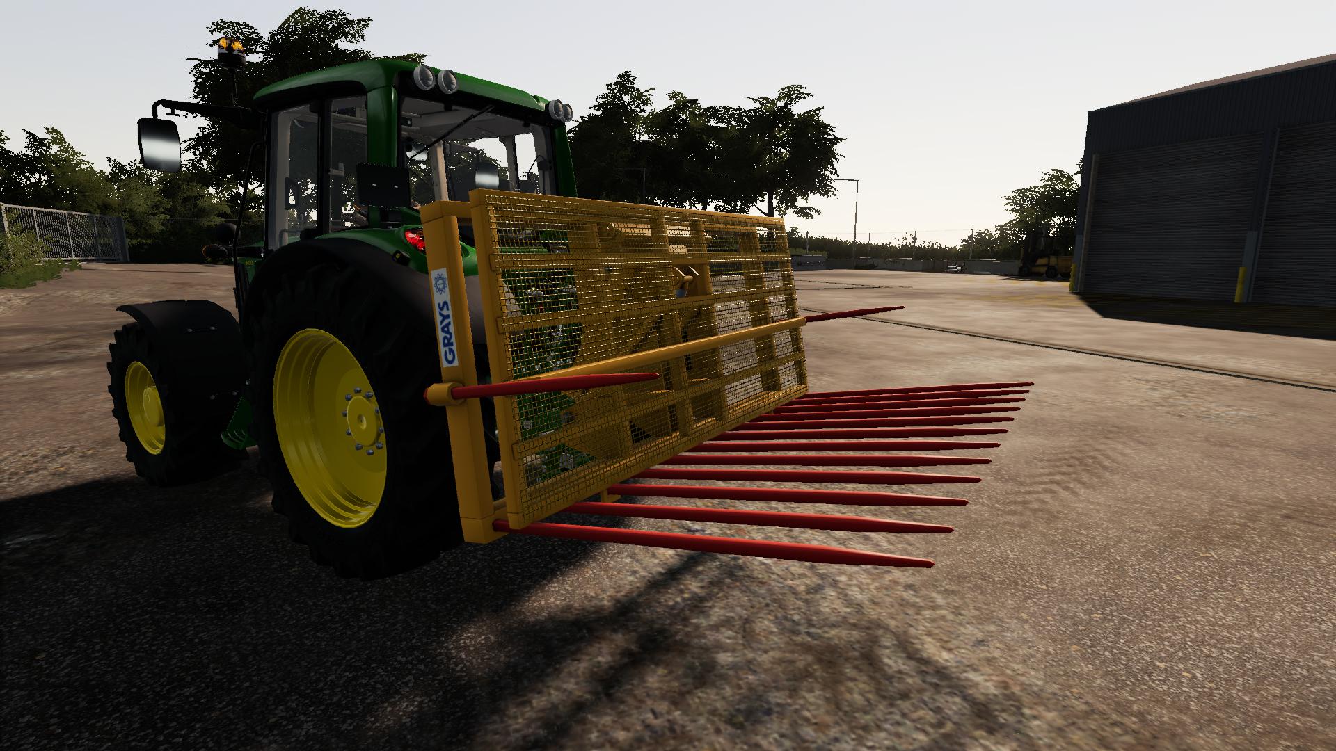 FS19 - Grays SGH1 Buckrake V1.0