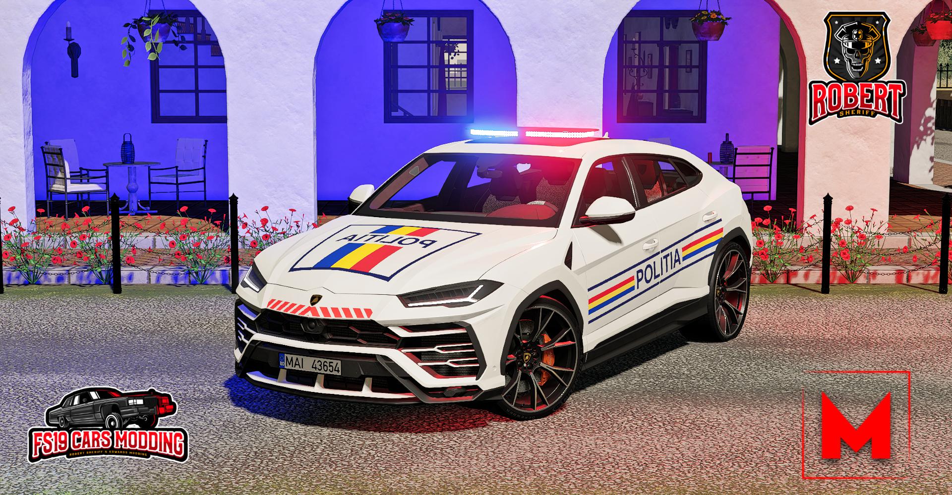 FS19 - Lamborghini Urus Politia V1.0