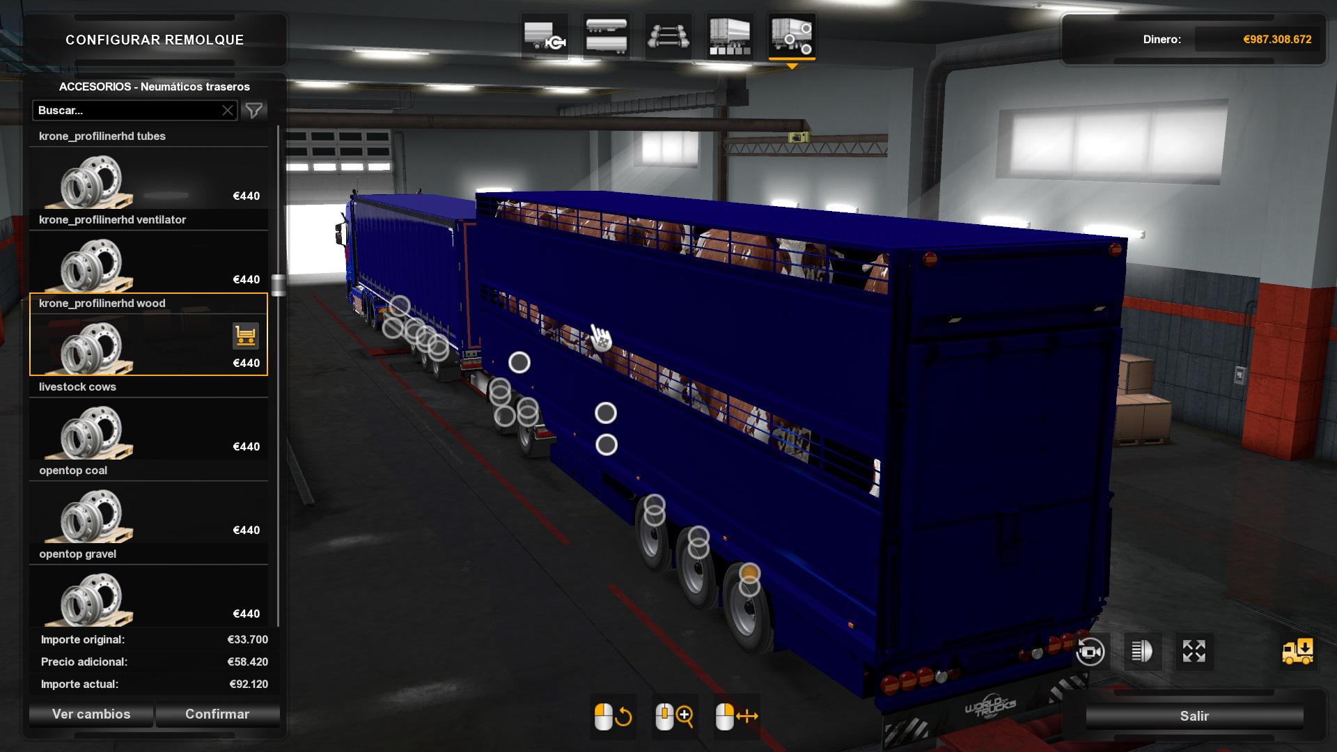 ETS2 - Combined Livestock Trailer Owned V1.0 (1.37.x)