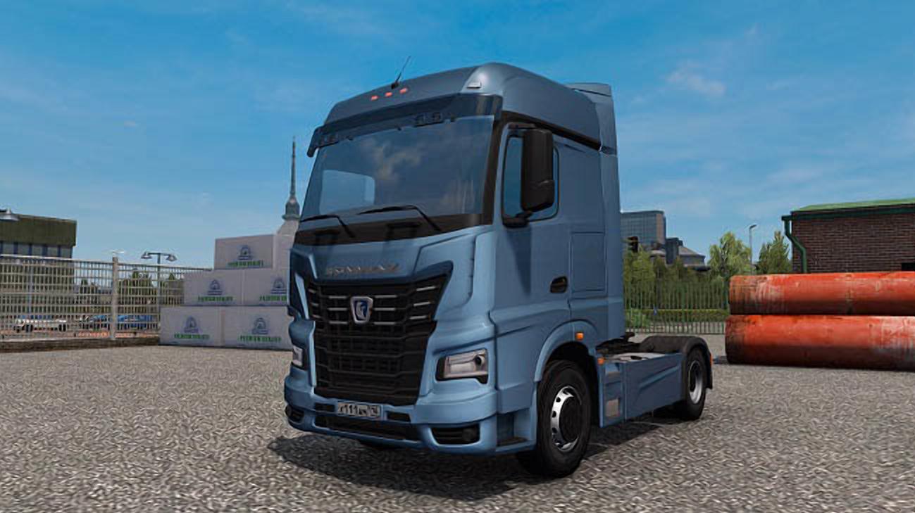 Как установить камаз в euro truck simulator 2