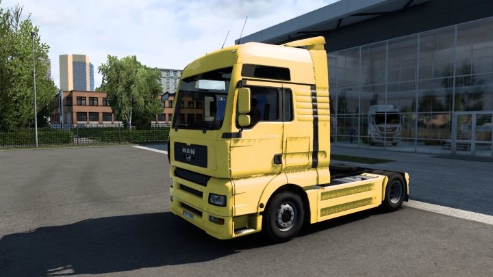 ETS2 - Man TGA V1.6.1 (MADster) FMod & Open Window 1.40.3