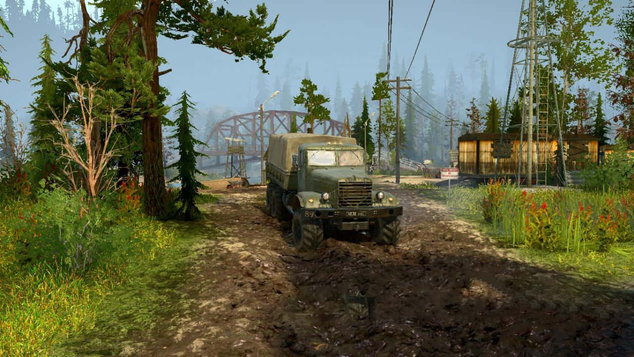 Spintires:Mudrunner - After The Storm Map V1