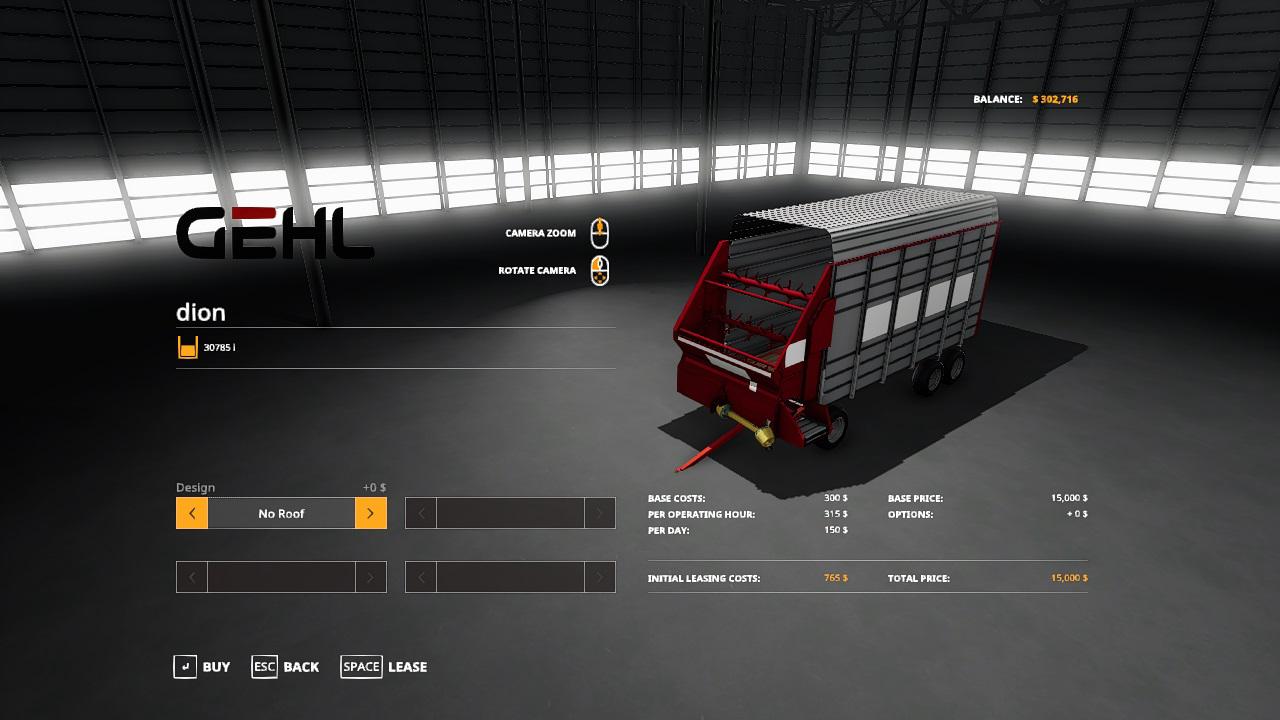 FS19 - Gehl 980 Dual Axle V1.0