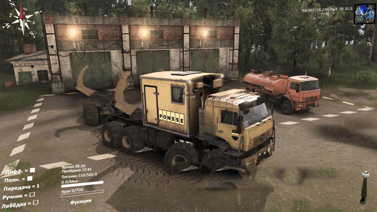 Spintires - Kamaz Polar Forwarder V1.0
