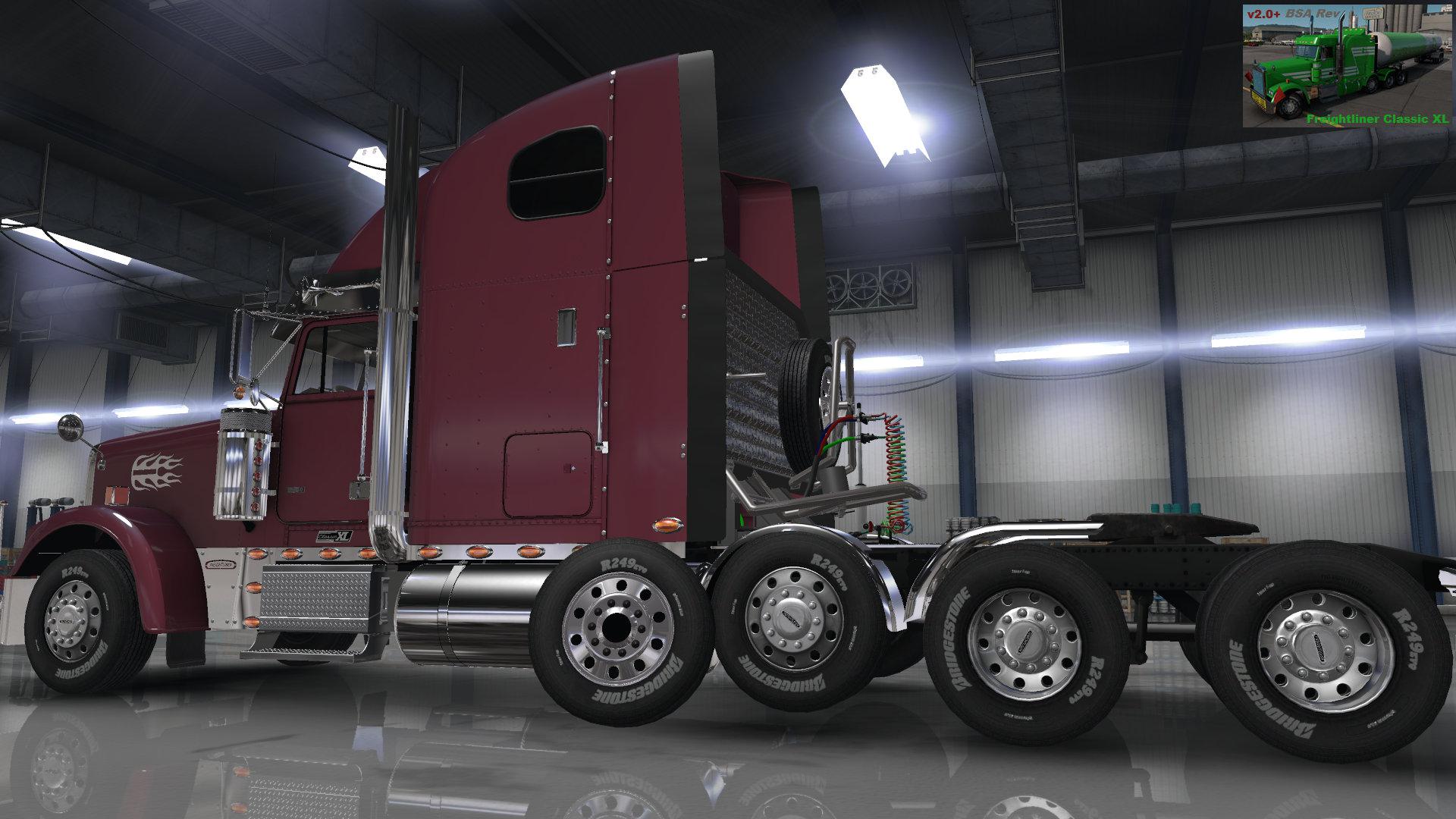 Ats Freightliner Classic Xl Truck V2 56 Bsa Revision 136x American Truck Simulator