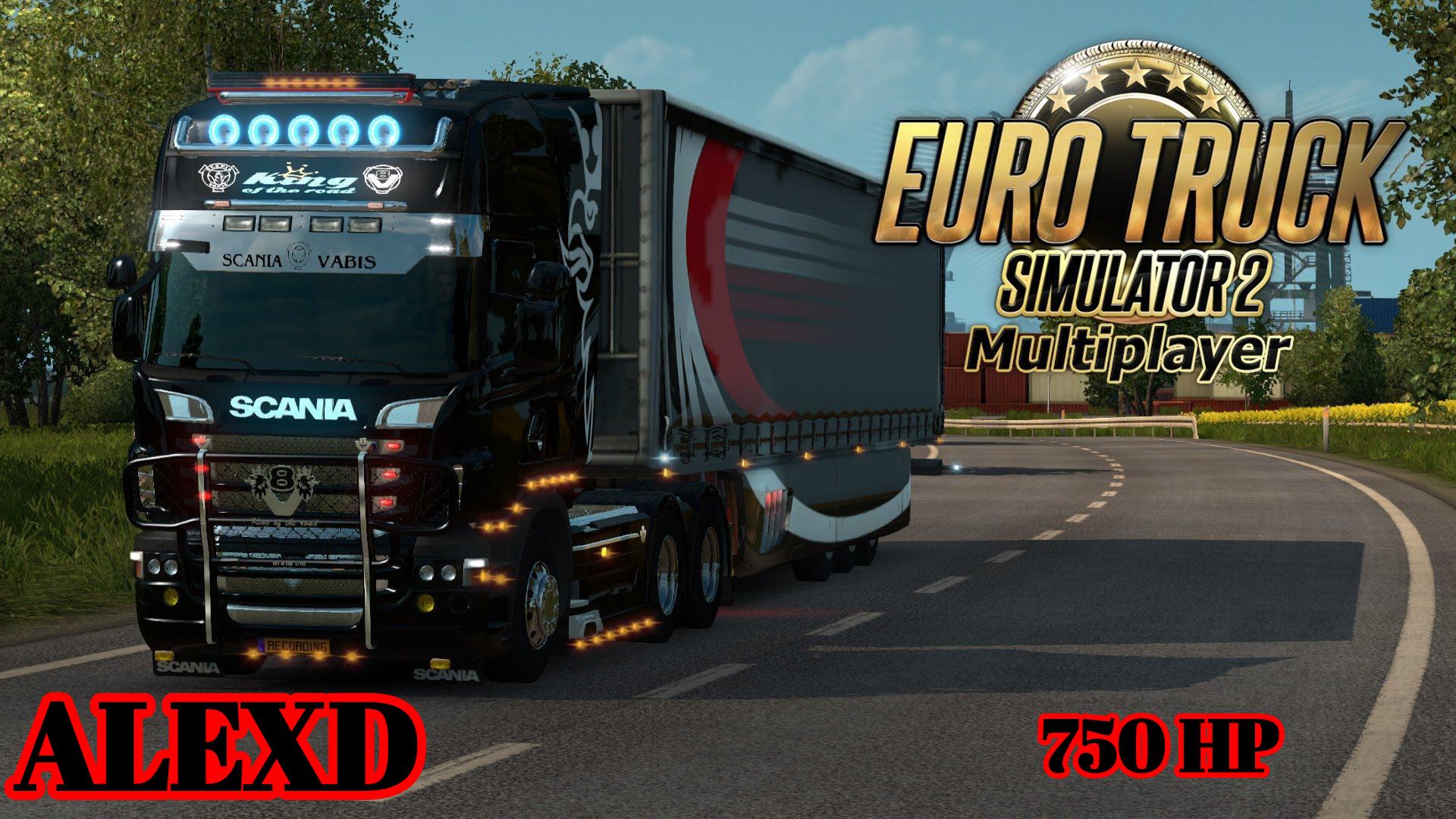 ETS2 - Alexd 750 HP Engines for Multiplayer V1.1 (1.35.X)